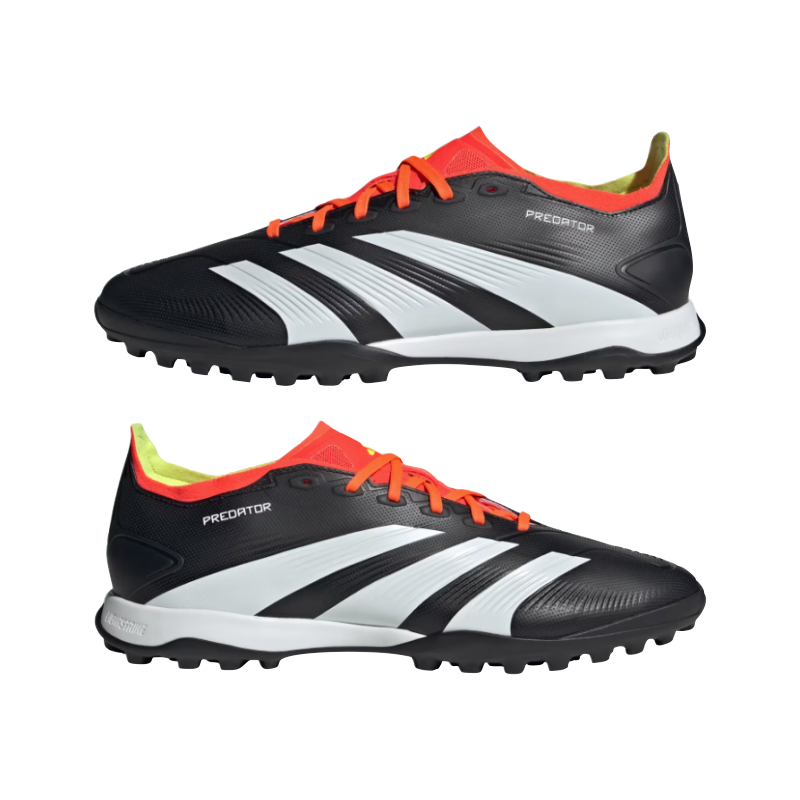 ADIDAS BOOT PREDATOR LEAGUE 24 LOW TURF MN BLACK/SOLAR RED (SS24)