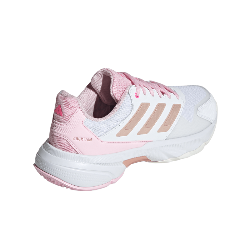 ADIDAS SHOE COURTJAM CONTROL 3 WN WHITE/ LUCID PINK (AW25)