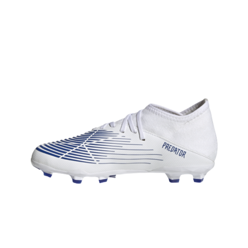 ADIDAS BOOT KID PREDATOR EDGE.3 FG WHT/BLU (SS22)