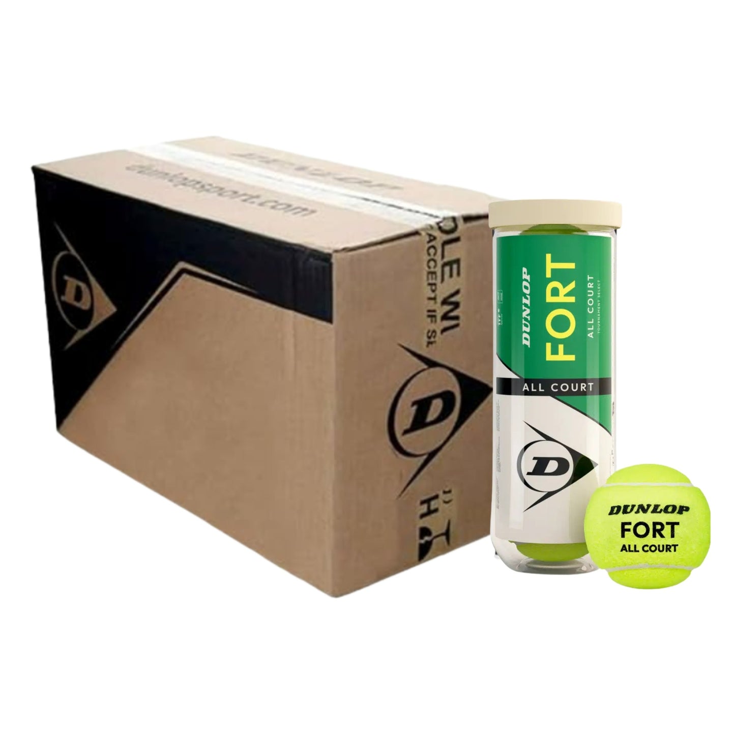 DUNLOP BALL TENNIS FORT ALL COURT S/L / BOX (72)