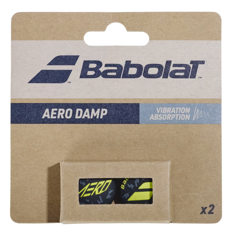 BABOLAT DAMPENER AERO BLACK/YELLOW (2)