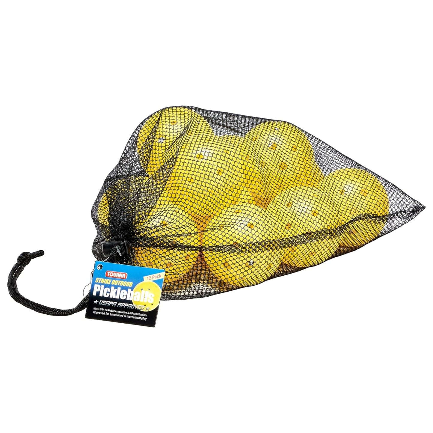 TOURNA BALL PICKLE STRIKE OUTDOOR YEL (12)