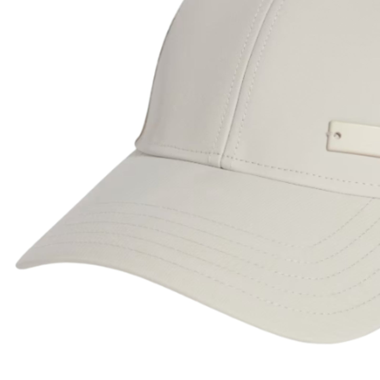Beige baseball cap on a white background