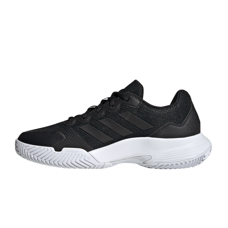 ADIDAS SHOE GAME COURT 2 WN CORE BLACK/SILVER METALLIC (SS25)