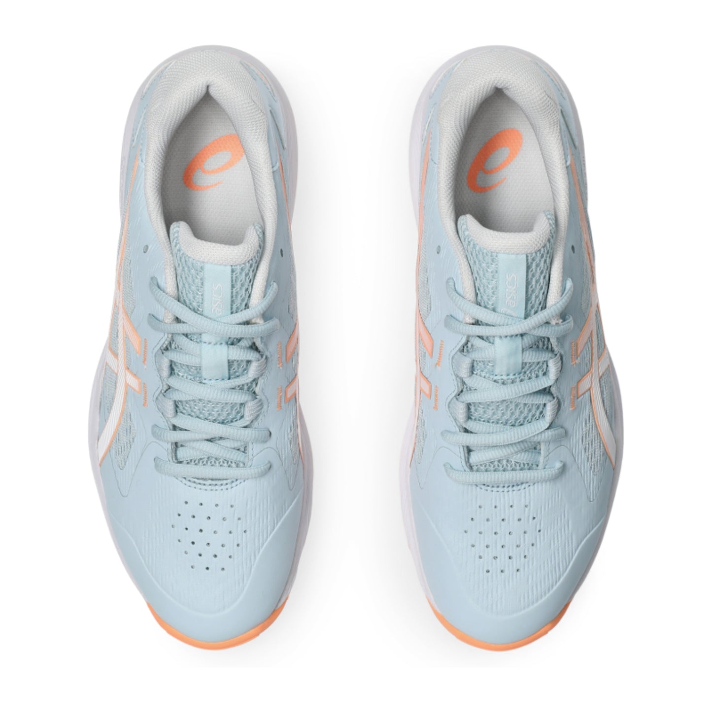 ASICS SHOE G-NETBURNER ACADEMY 9 WN CORAL/GREY (AW24)
