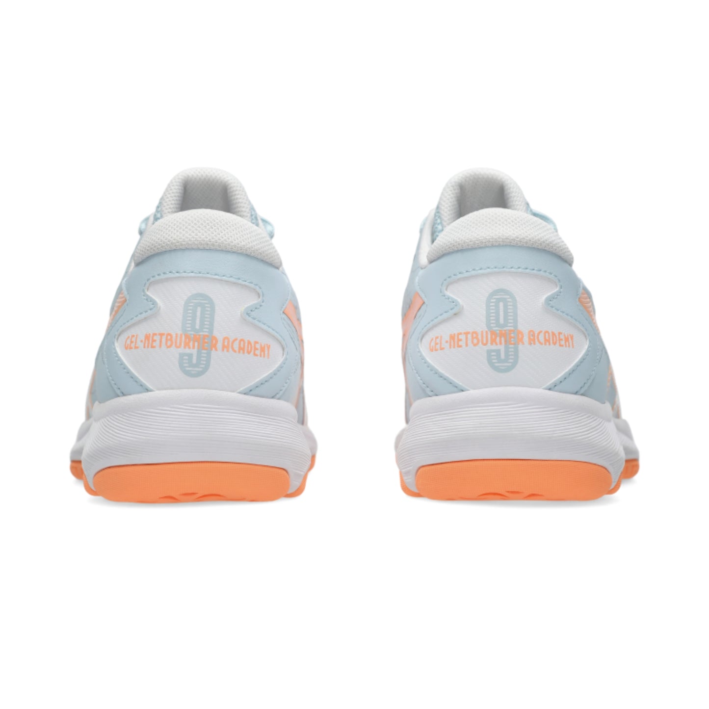 ASICS SHOE G-NETBURNER ACADEMY 9 WN CORAL/GREY (AW24)
