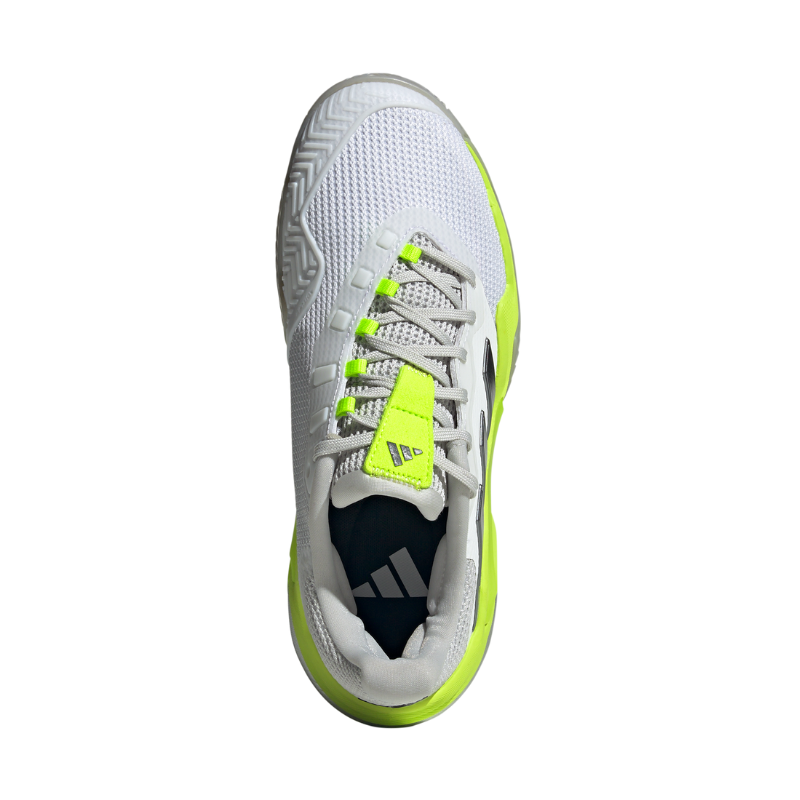 ADIDAS SHOE BARRICADE 13 WN WHITE/IRON/LUCID LEMON (SS25)