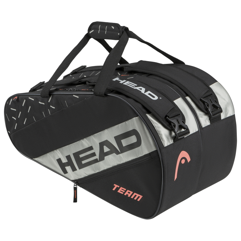 HEAD BAG PADEL TEAM LRG BLACK/CORAL