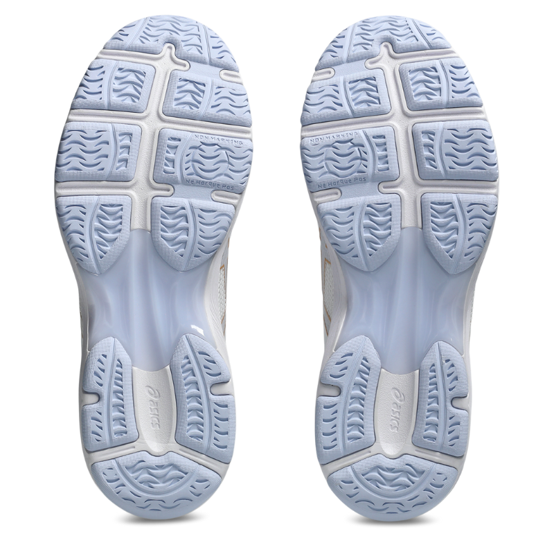 ASICS SHOE G-NETBURNER ACADEMY 10 WN WHITE/CHAMPAGNE (AW25)