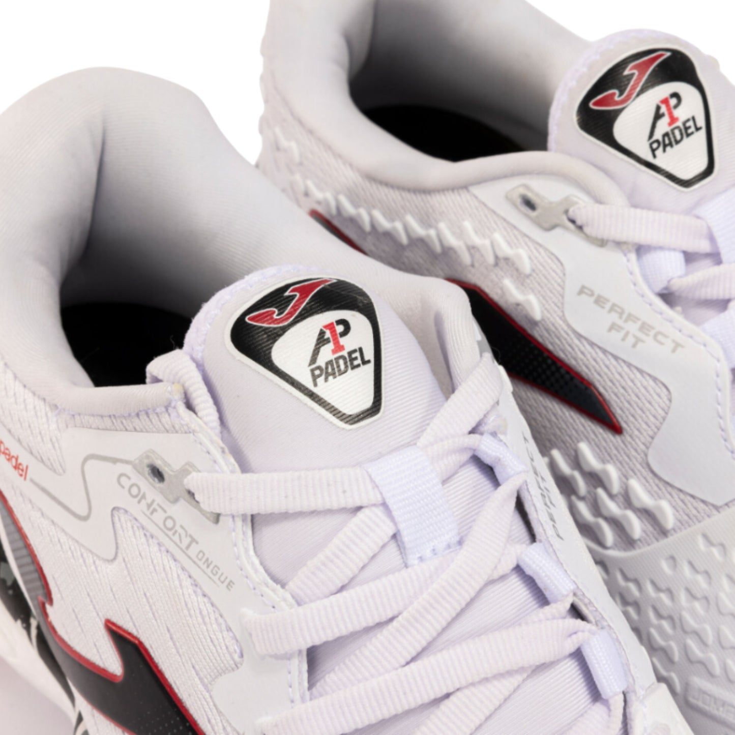 JOMA SHOE PADEL SMASH A1 MN WHITE/BLACK/RED (AW24)