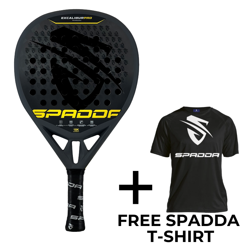 SPADDA PADEL EXCALIBUR PRO 18K 380G