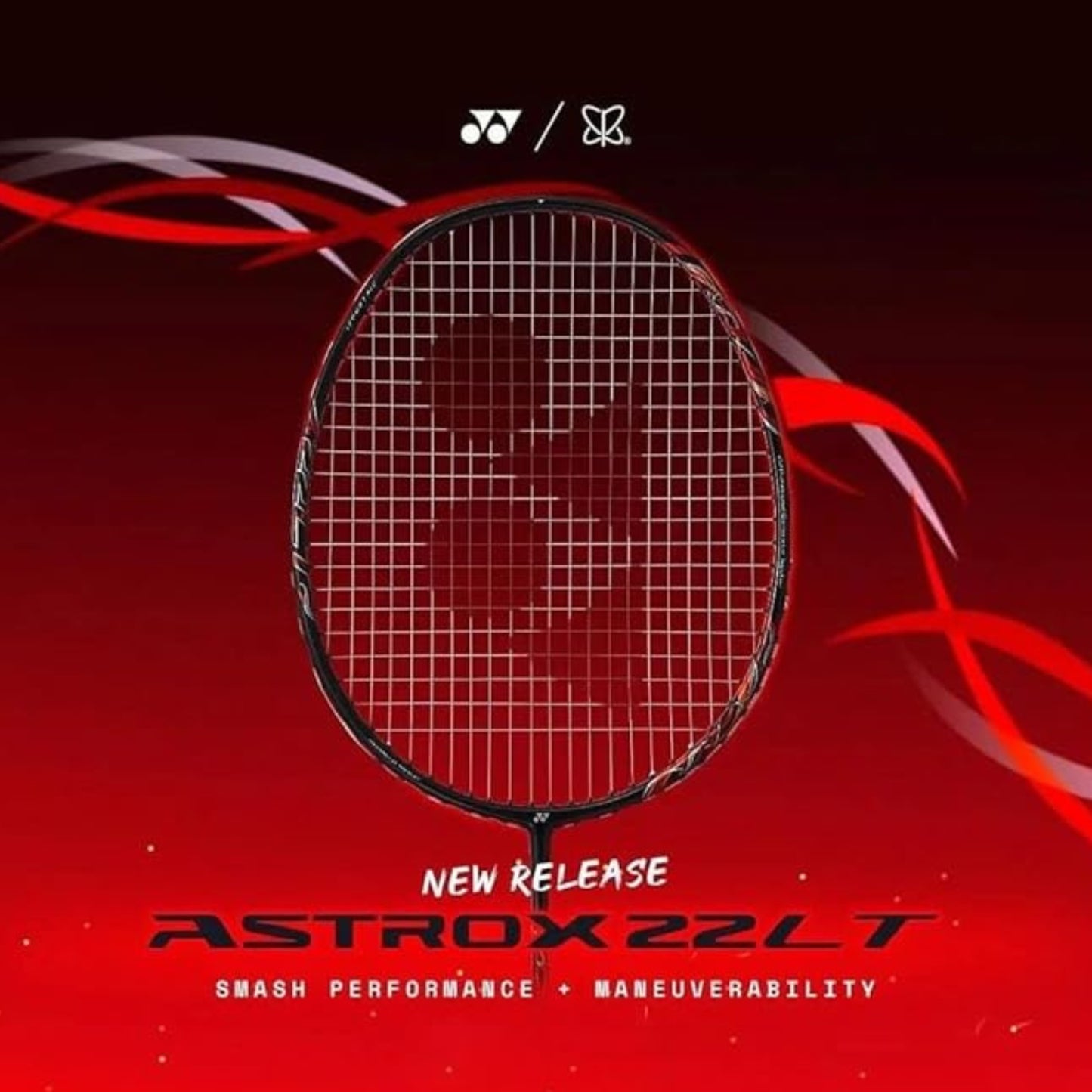 YONEX RACKET BMT ASTROX 22LT BLK/RED