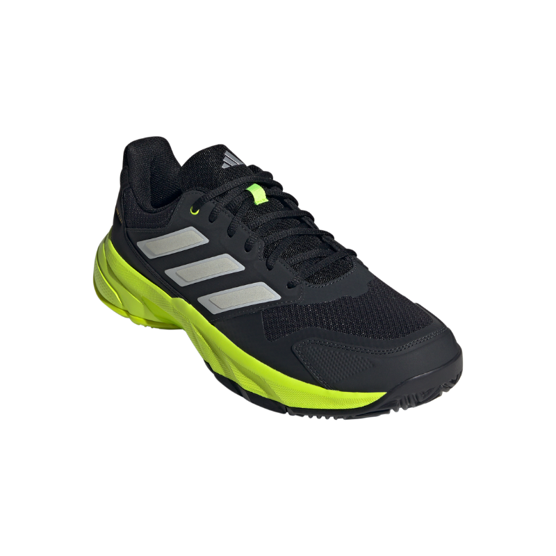 ADIDAS SHOE COURTJAM CONTROL 3 MN BLACK/LUCID LEMON (SS25)