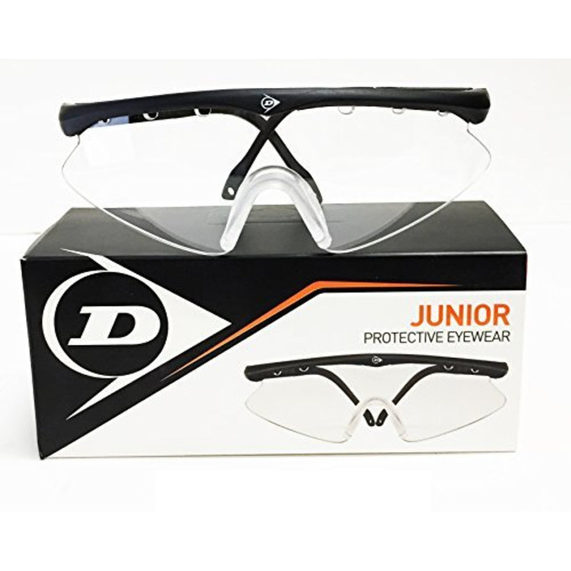 DUNLOP GLASSES SQ JNR CLEAR/BLACK
