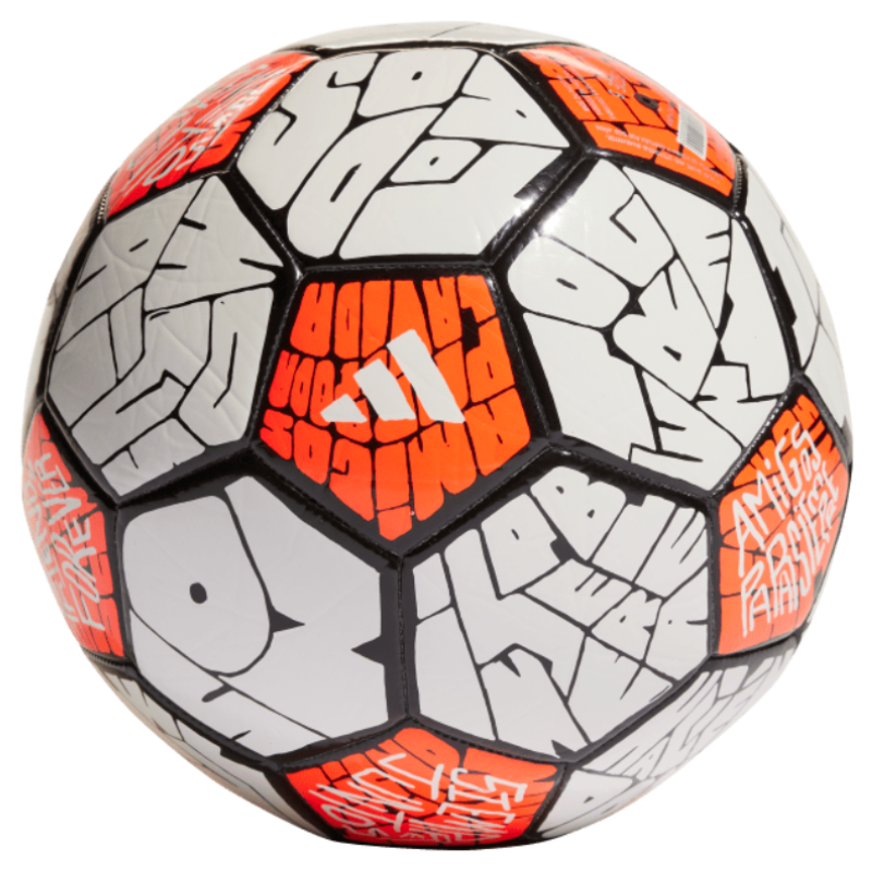 ADIDAS BALL SOCCER CLUB MESSI WHT/ORG (AW22)
