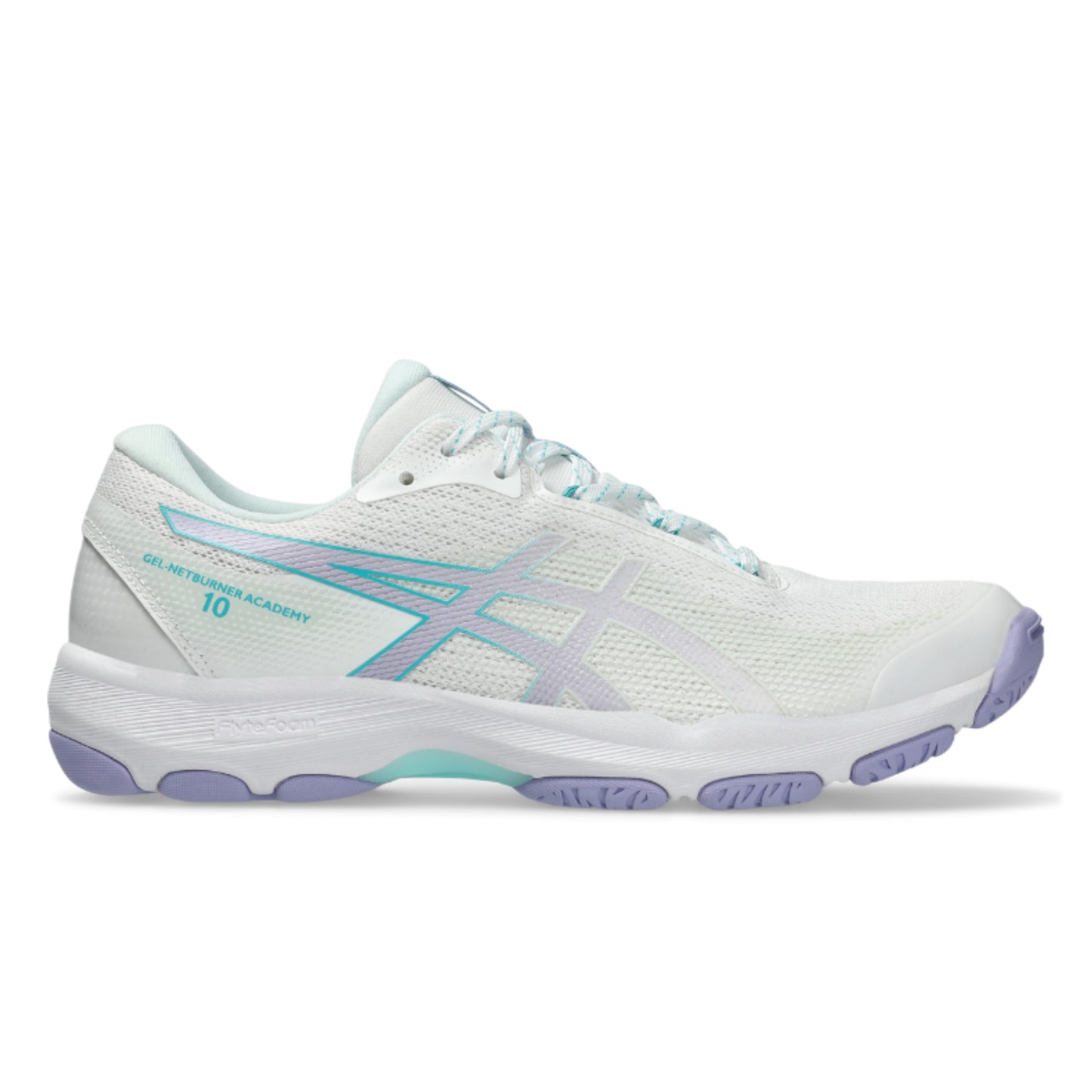 ASICS SHOE G-NETBURNER ACADEMY 10 WN WHITE/VAPOR (SS25)