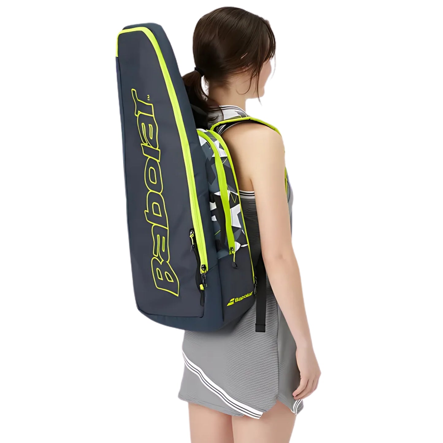 BABOLAT BAG BACKPACK ALCARAZ PURE AERO GREY/YELLOW