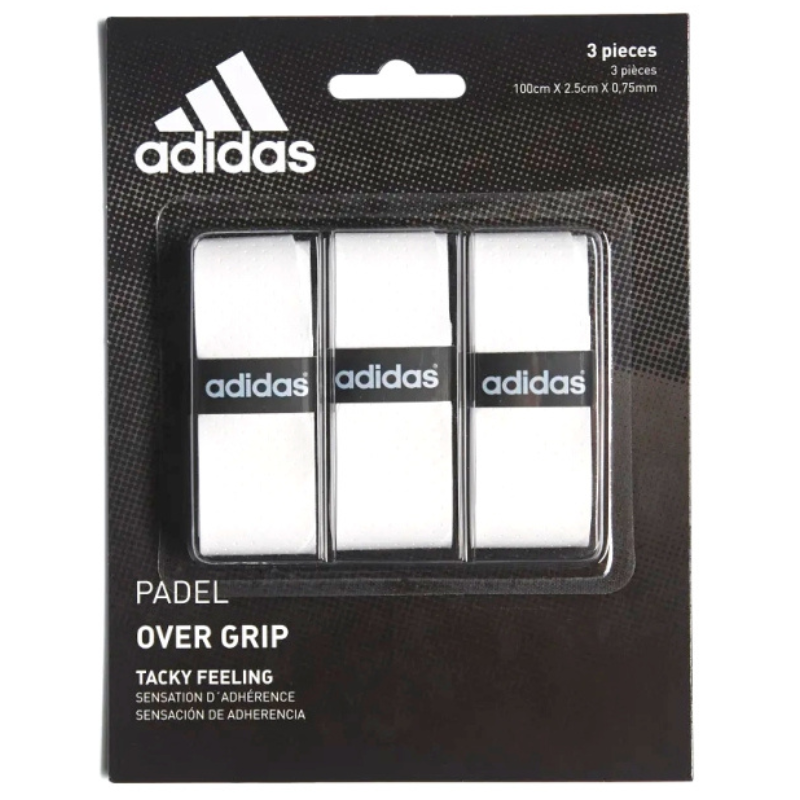 ADIDAS GRIP OVERGRIP PADEL TACK 0.75MM WHT (3) (TBD)