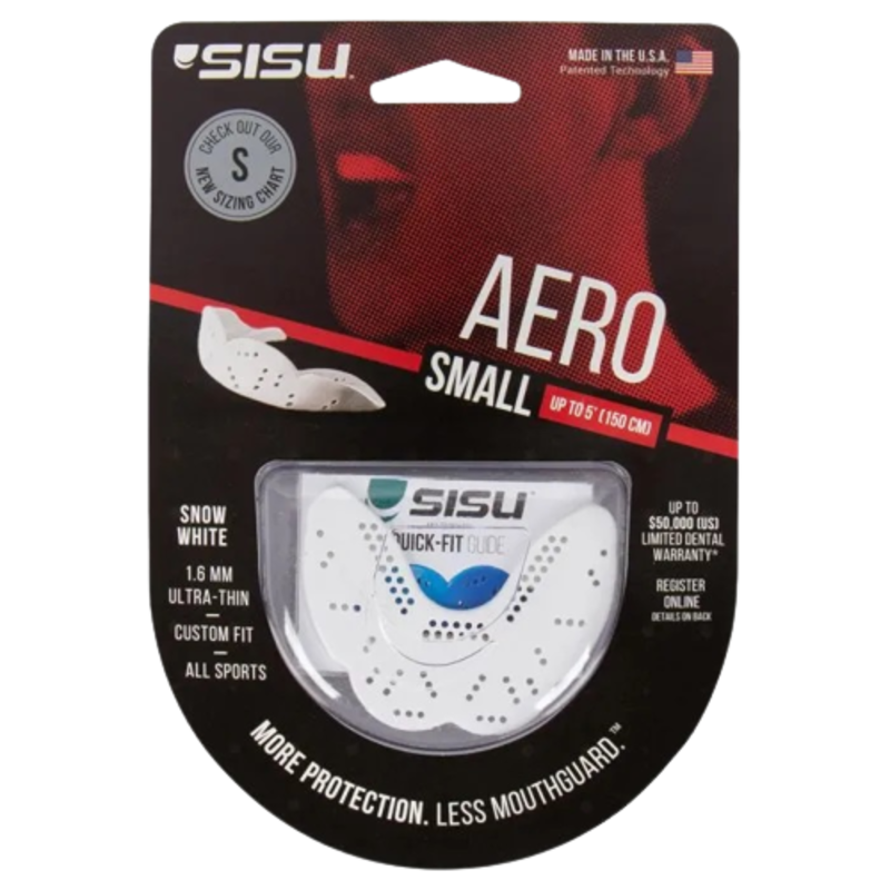 SISU MOUTHGUARD AERO SNR 1.6MM SMALL ASSORTED