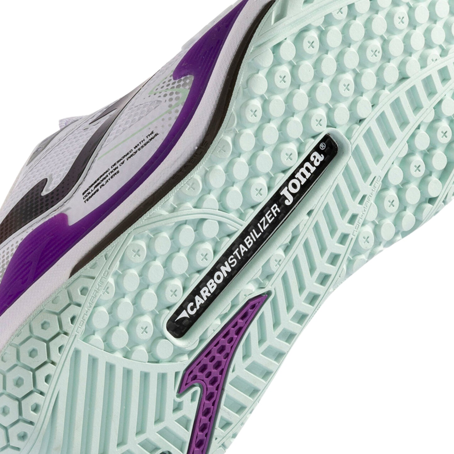 JOMA SHOE ACE WN WHITE/PURPLE (SS25)