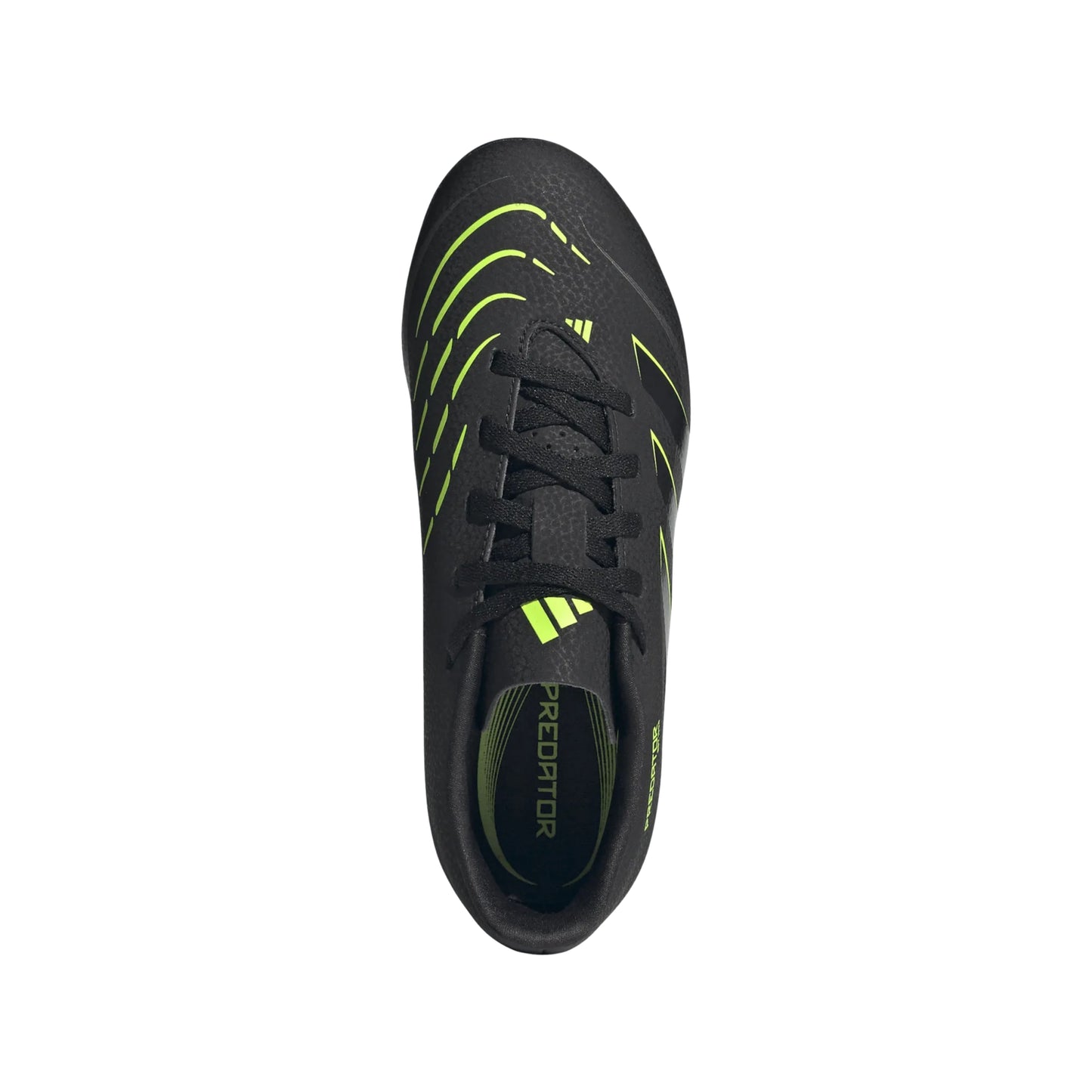 ADIDAS BOOT KID PREDATOR CLUB FG/MG CORE BLACK/LUCID LEMON (AW25)