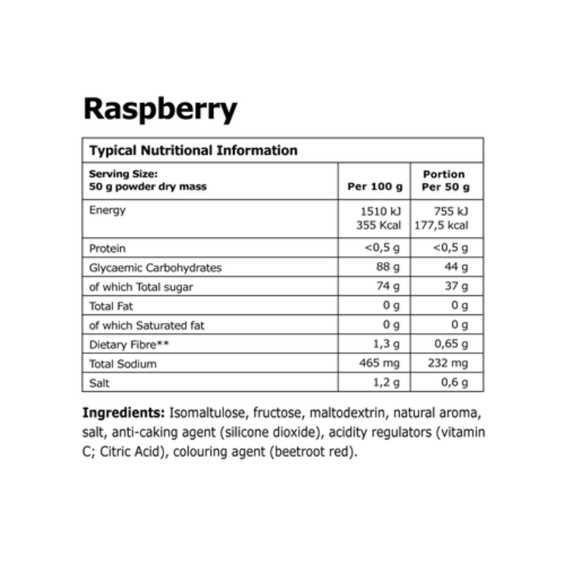 32GI ENDURE RASPBERRY TUB 900G