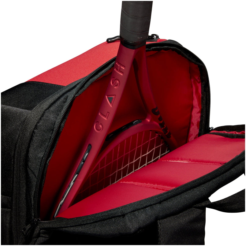 WILSON BAG BACKPACK SUPER TOUR CLASH V2.0 BLK/RED