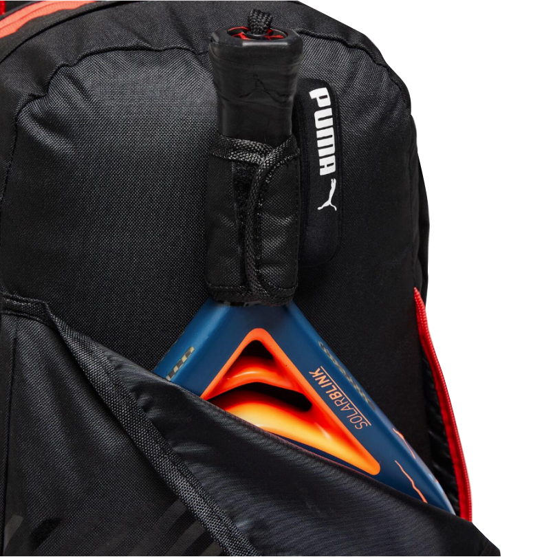 PUMA BAG BACKPACK PADEL NOVA ELITE BLACK/ACTIVE RED (SS24)
