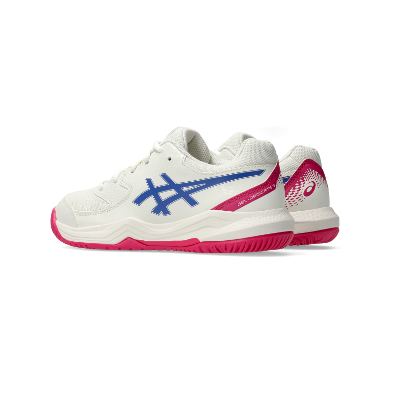 ASICS SHOE G-DEDICATE 8 KID CREAM/DARK COBALT (AW25)