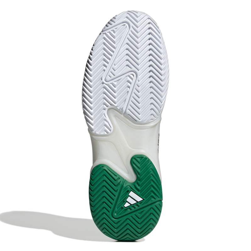 ADIDAS SHOE BARRICADE 13 LEATHER MN METALLIC/WHITE/GREEN (AW25)
