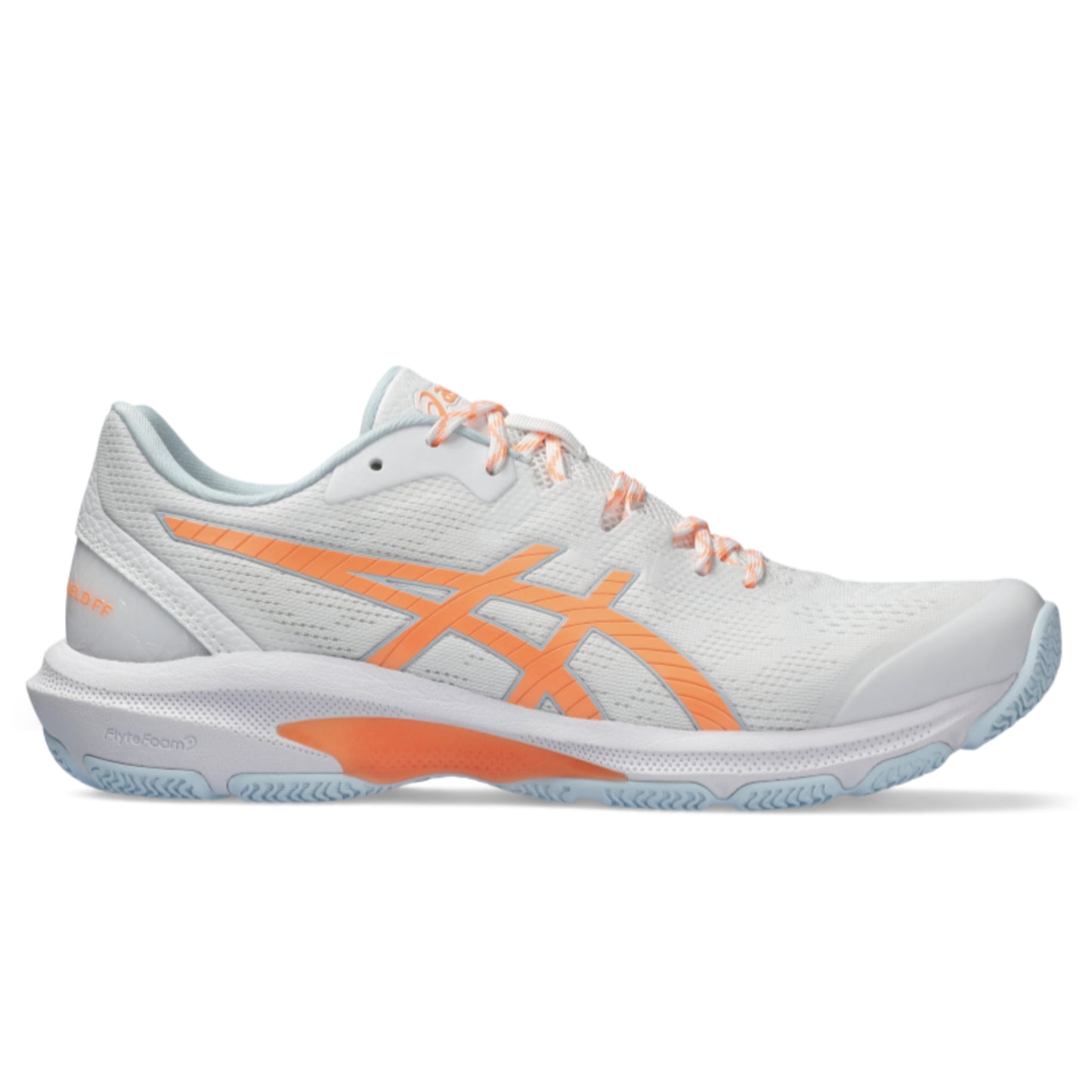 ASICS SHOE G-NETBURNER SHIELD FF WN WHITE/COOL GREY (AW24)