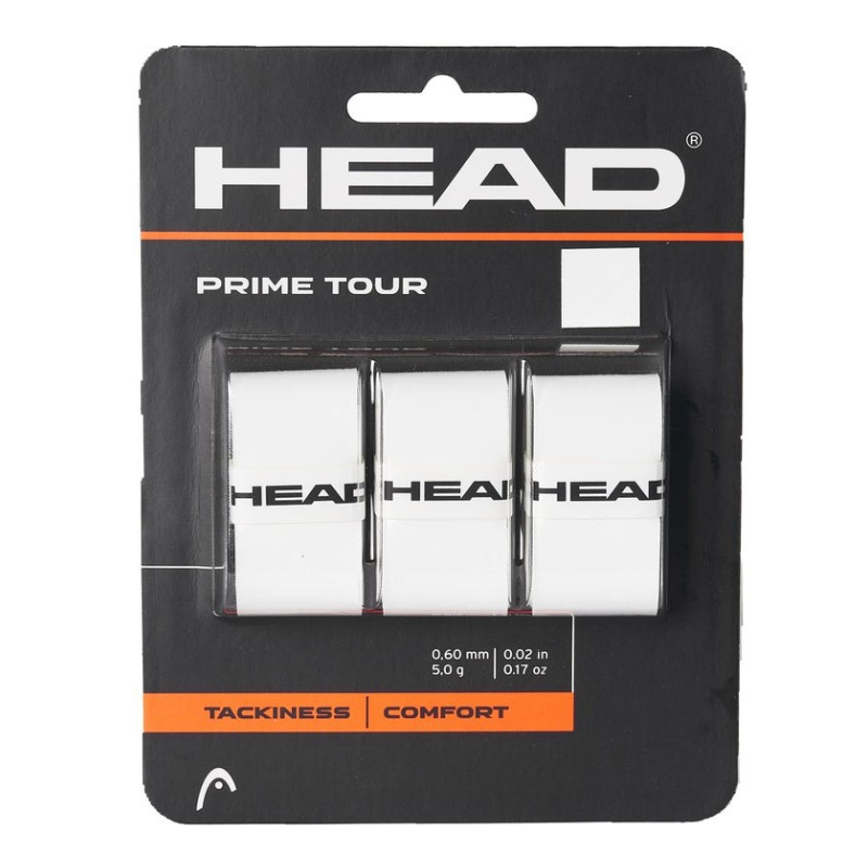 HEAD GRIP OVERGRIP PRIME TOUR WHT (3)