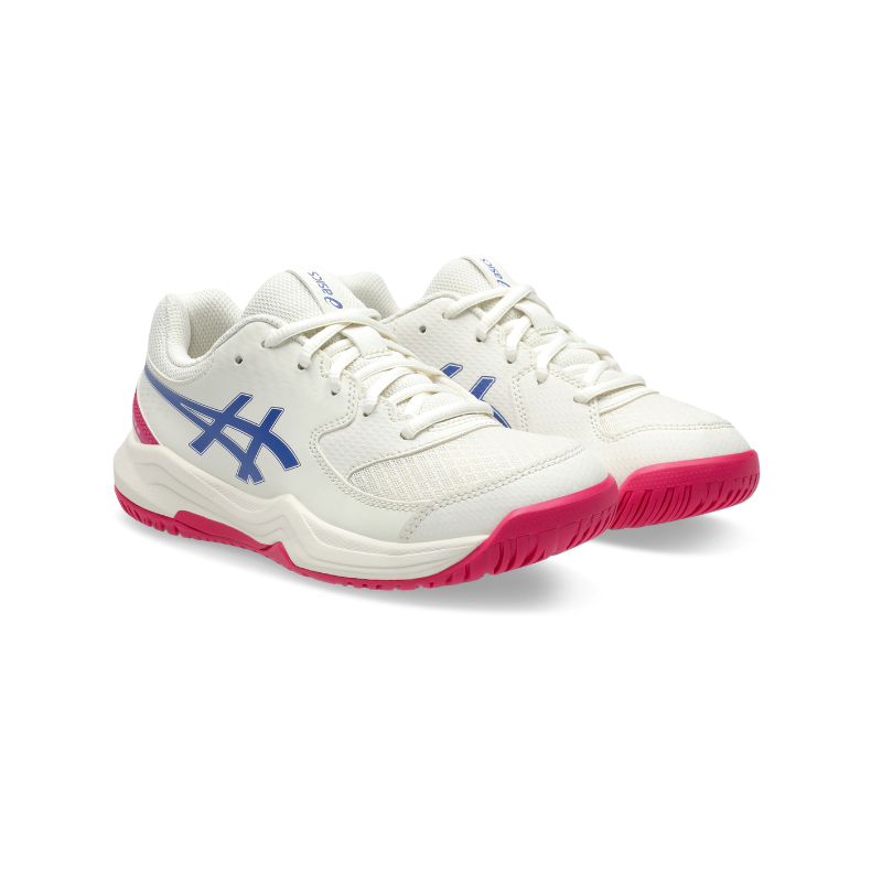 ASICS SHOE G-DEDICATE 8 KID CREAM/DARK COBALT (AW25)