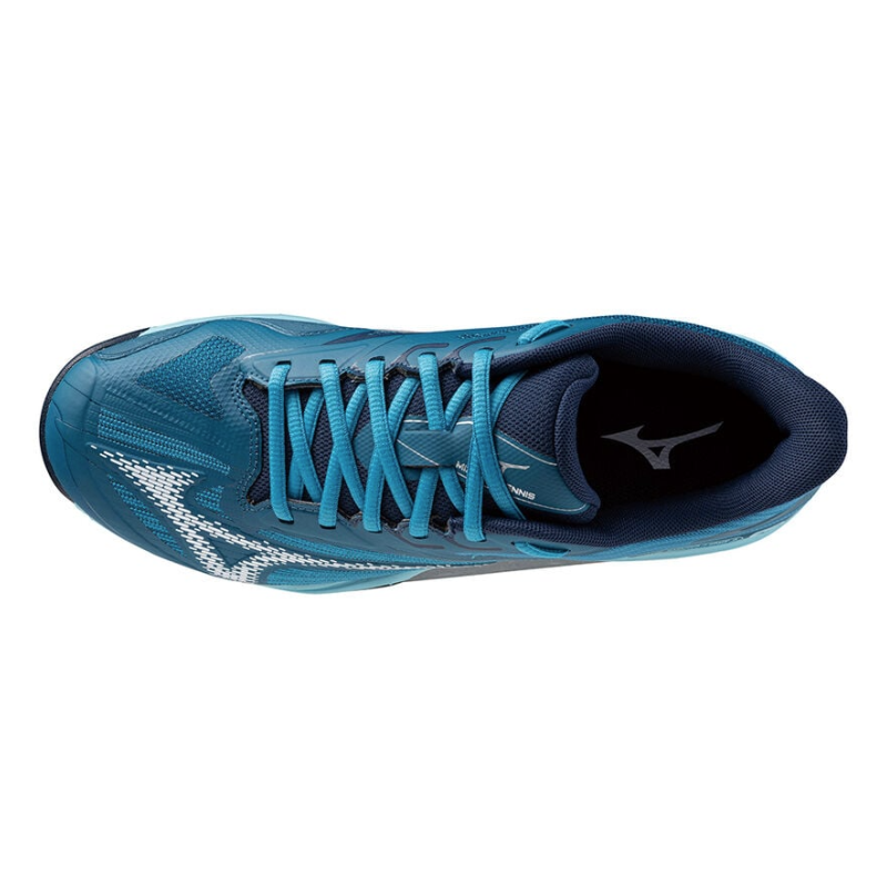 MIZUNO SHOE WAVE EXCEED LIGHT 2 AC MN MOROCCAN BLUE/WHITE (SS24)