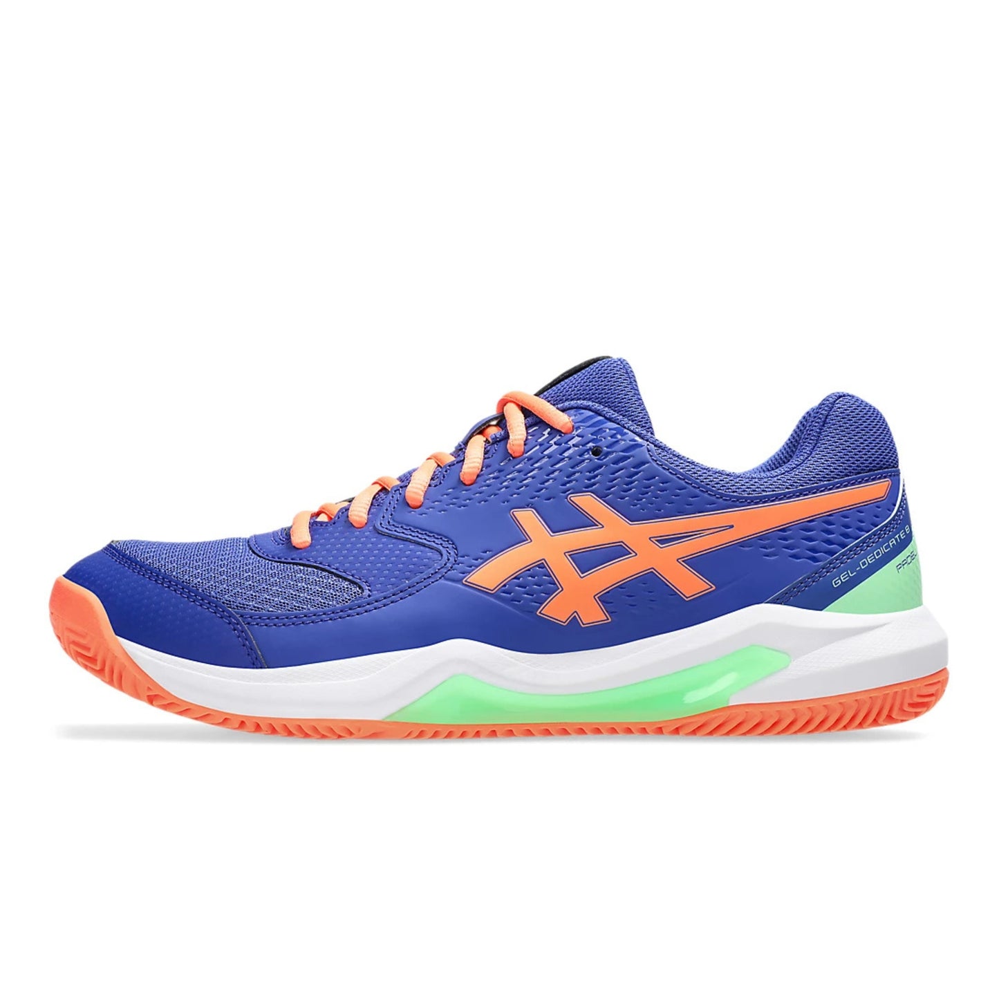 ASICS SHOE G-DEDICATE 8 PADEL MN DARK COBALT/VIVID CORAL (AW25)