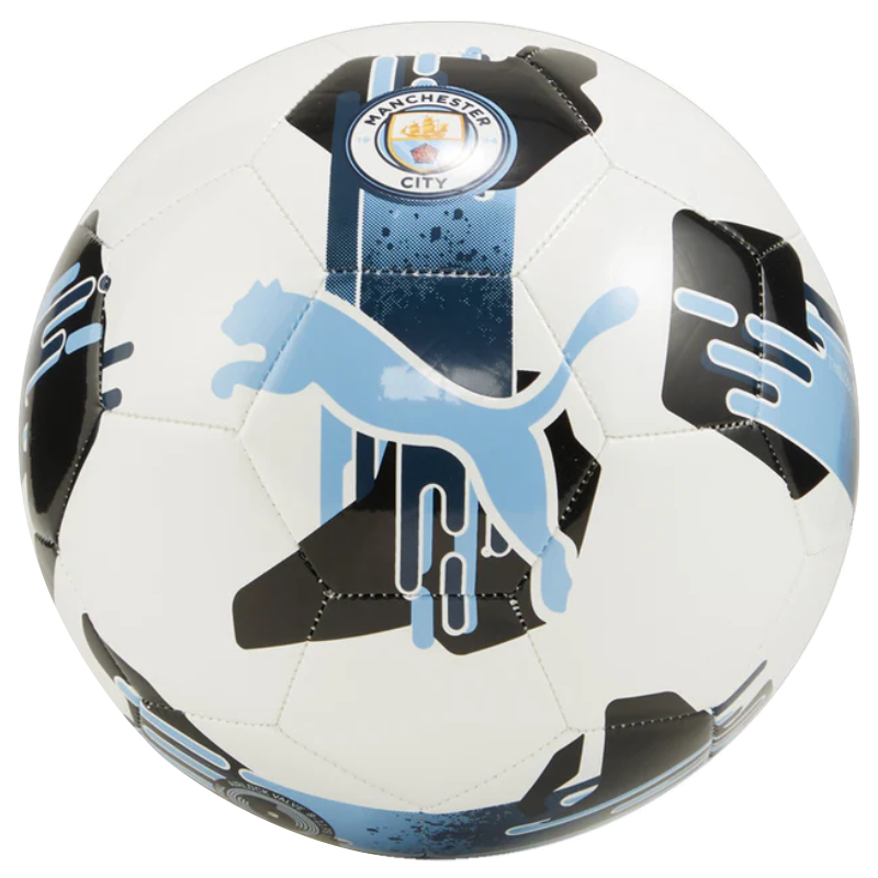 PUMA BALL SOCCER MAN CITY ORBITA 6 TEAM BLUE/WHITE (AW24)
