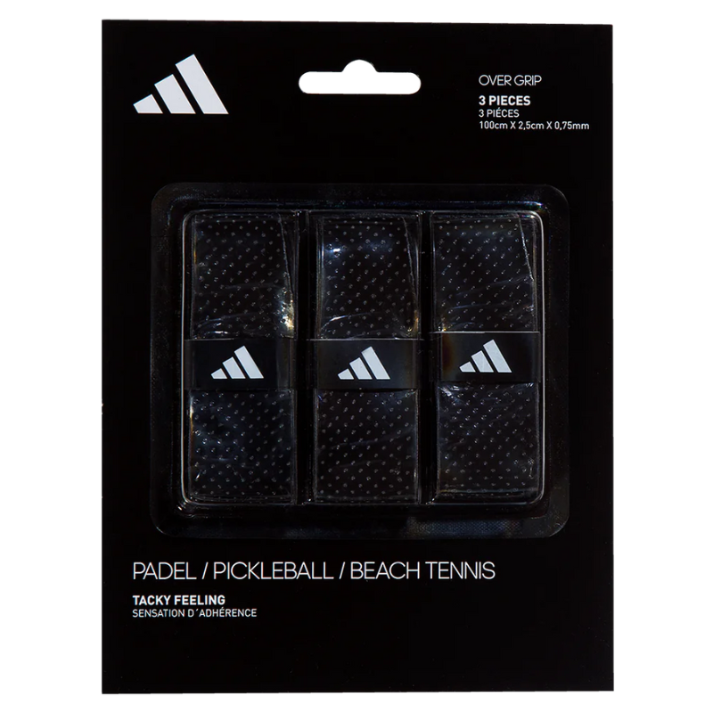 ADIDAS GRIP OVERGRIP PADEL TACK 0.75MM BLK (3)