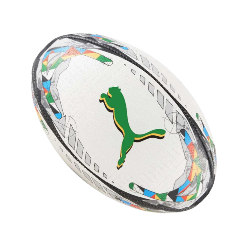 PUMA BALL RUGBY ORBITA 5 WHITE/ELECTRIC BLUE/GREEN (SS24)