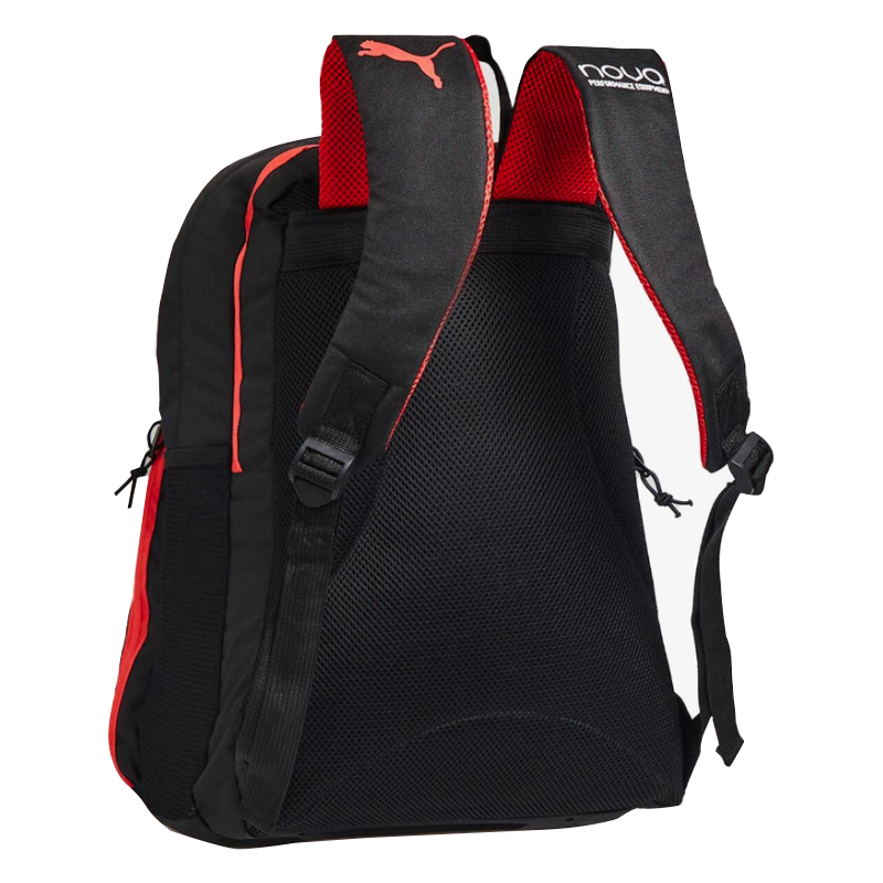 PUMA BAG BACKPACK PADEL NOVA ELITE BLACK/ACTIVE RED (SS24)