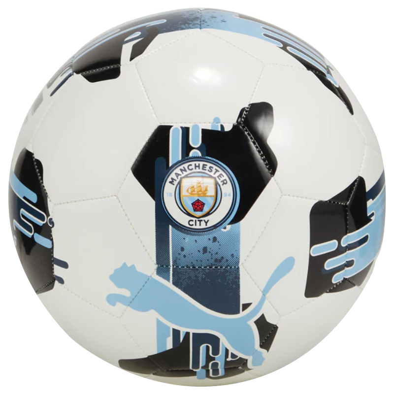 PUMA BALL SOCCER MAN CITY ORBITA 6 TEAM BLUE/WHITE (AW24)