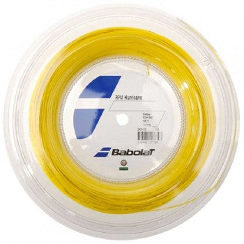 BABOLAT STRING RPM HURRICANE YEL 17G 1.25MM / REEL