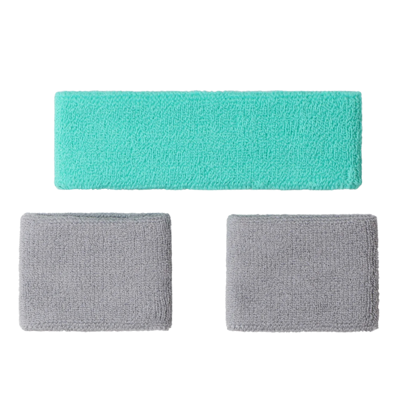 OSAKA HOCKEY SWEATBAND SET AQUATIC AWE/SIMPLE GREY