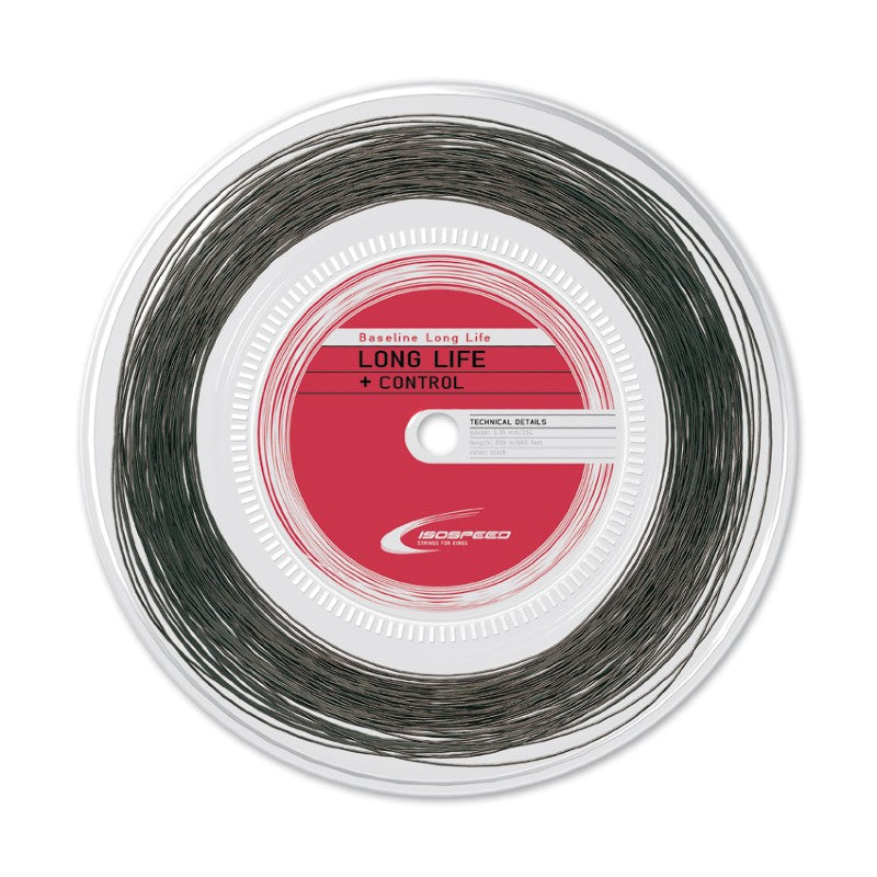 ISOSPEED STRING BASELINE LONG LIFE BLK 15L 1.35MM REEL