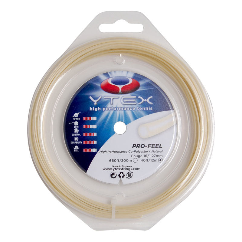YTEX STRING PRO-FEEL NATURAL 16L 1.27MM SET