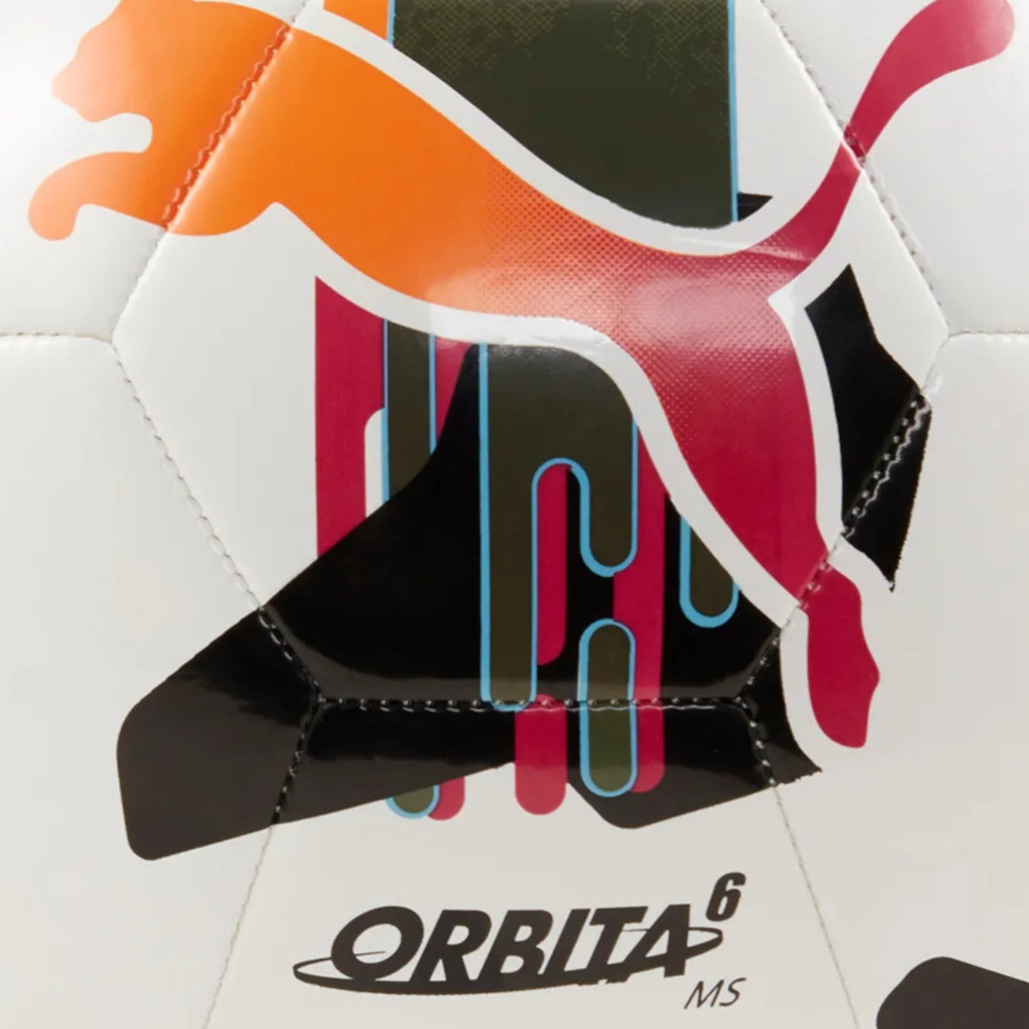 PUMA BALL SOCCER ORBITA 6 MS WHITE/MULTI (SS25)