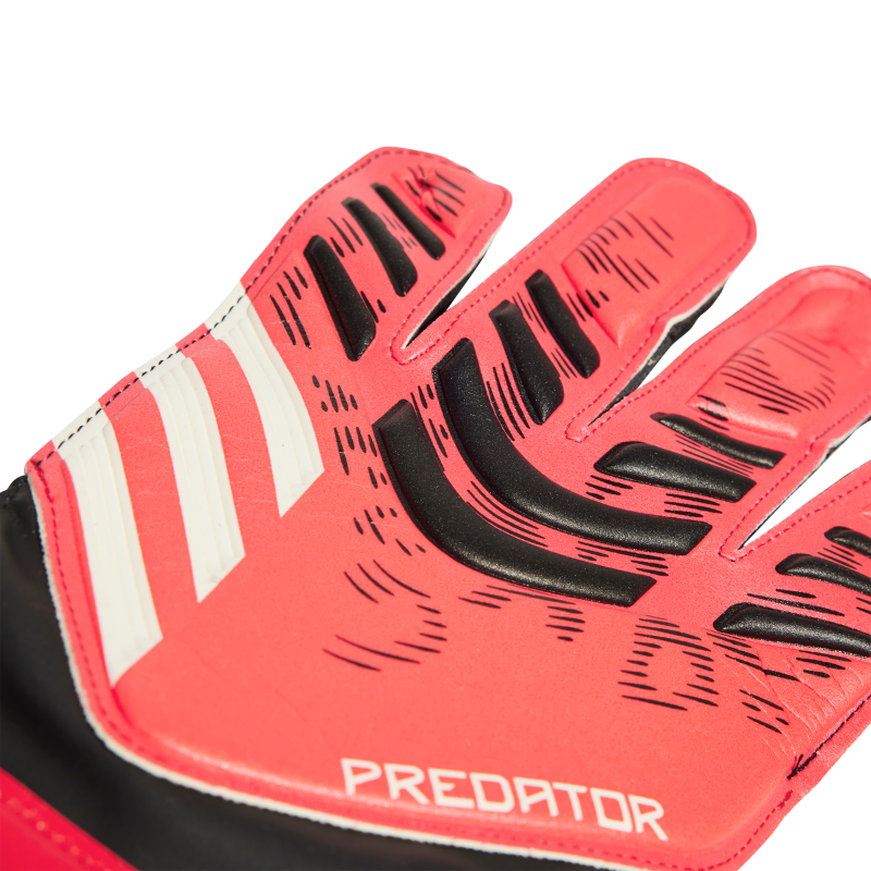 ADIDAS GLOVE SOCCER GOALKEEPER TRAINING PREDATOR LUCID RED/BLACK (SS25)