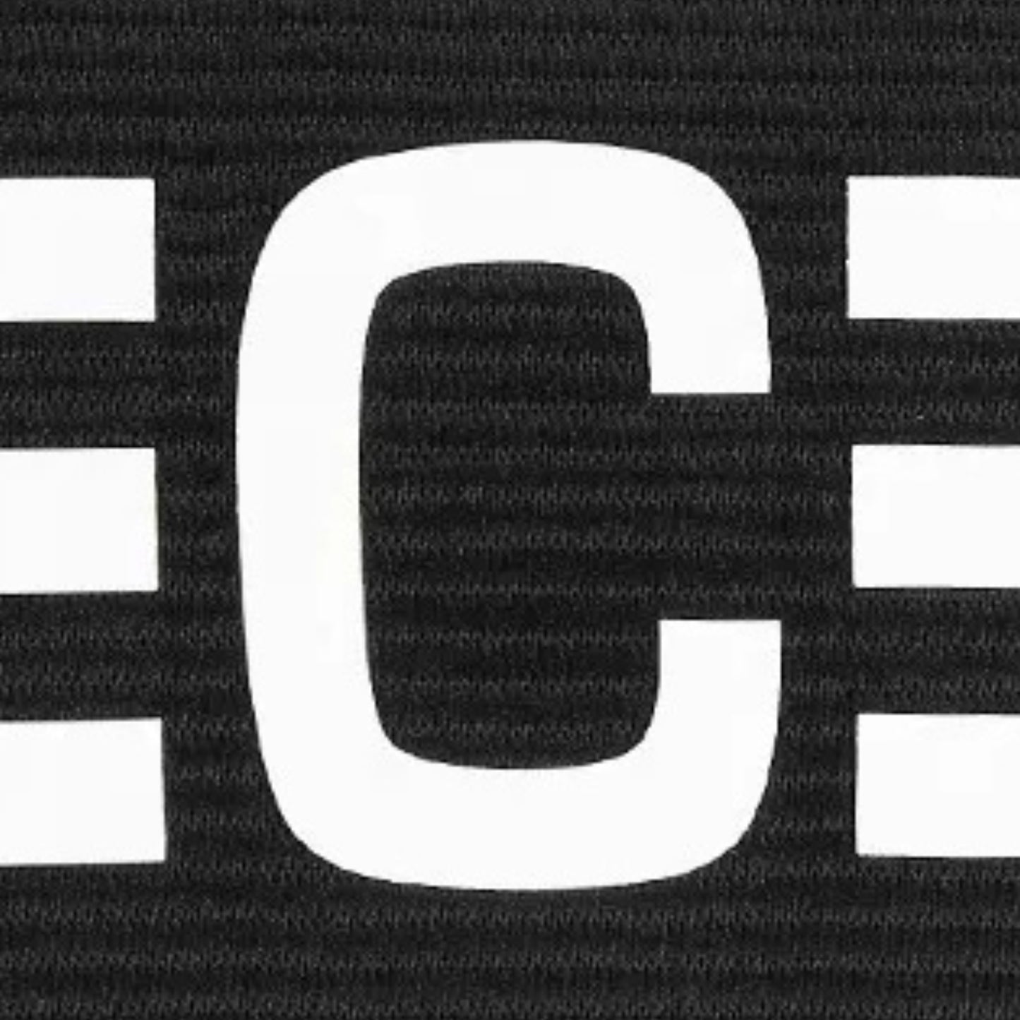 ADIDAS ARMBAND TIRO CAPTAIN BLACK/WHITE (AW25)