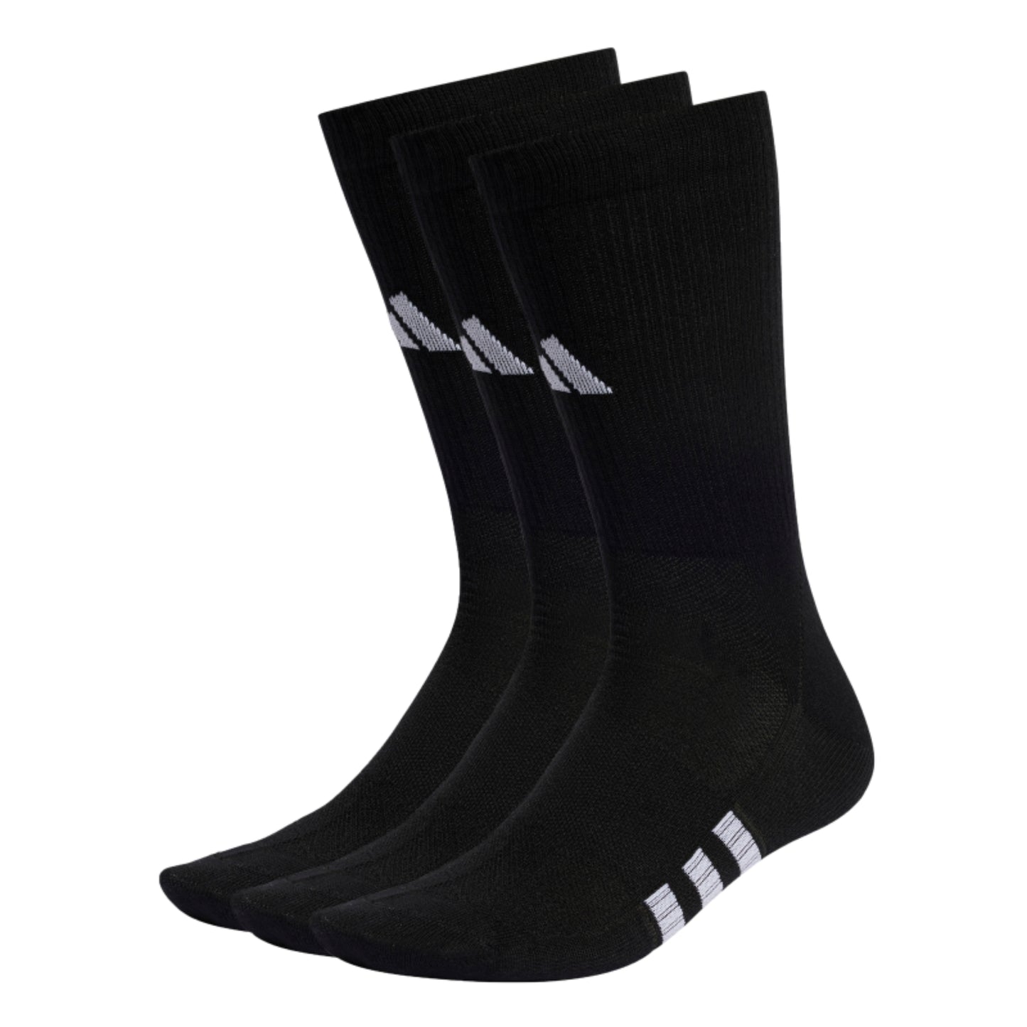 ADIDAS SOCK PERFORMANCE CREW LIGHT BLACK (3) (AW24)