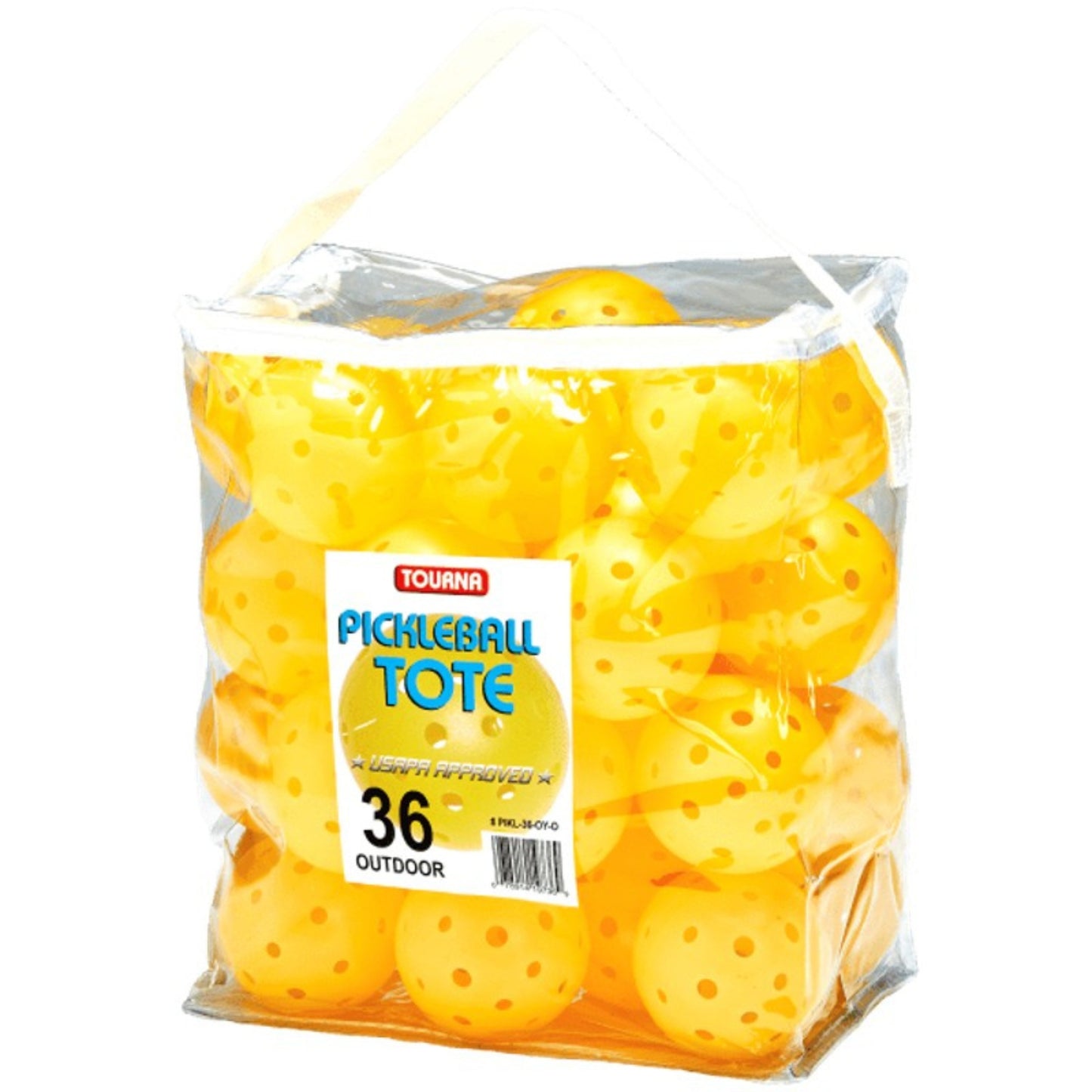 TOURNA BALL PICKLE STRIKE OUTDOOR YEL (36)