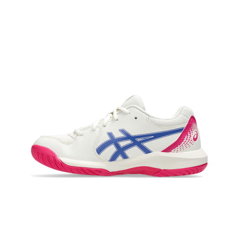 ASICS SHOE G-DEDICATE 8 KID CREAM/DARK COBALT (AW25)